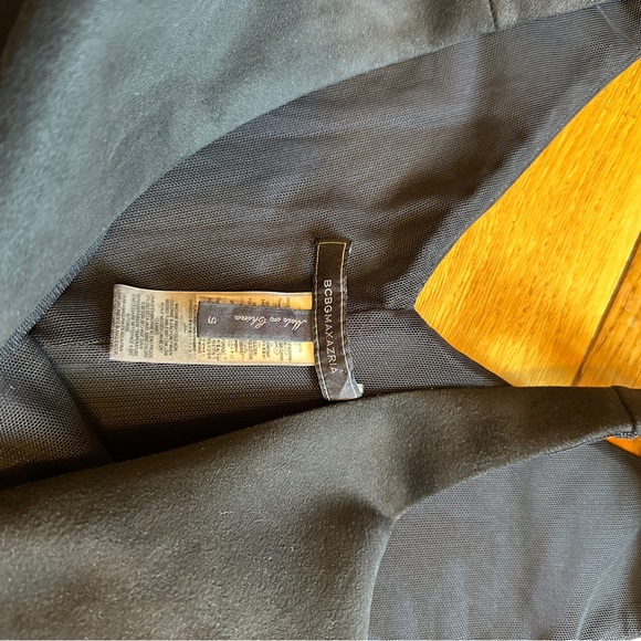 BCBG Faux Suede Bodysuit - Picture 7 of 9